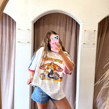The Very Oversized Flying Mermaid Tee - White