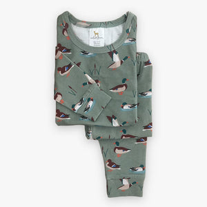 Modal Long Sleeve Pajama Set- My Duckling