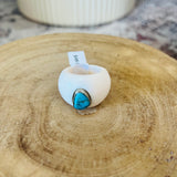Santa Fe Stone Rings - White