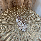 Large Stone Pendant - White