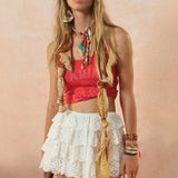 {Spell} Yaya Lace Bloomer - Antique White