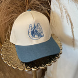 Horseshoe Head Canvas Cap