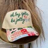 Oh By Golly Be Jolly Trucker Hat