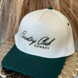 Country Club Cowboy Canvas Cap
