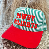 Howdy Holidays Canvas Cap
