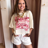 The Beach Boys Cropped Tee - One Size