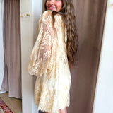 Icon Lace Tunic Top - Ivory