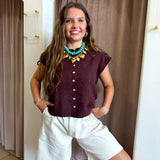 Mountain White Trend Shorts