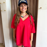Your Fave Chill Set - Red