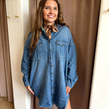 Denim Dan Shirt Dress