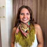 The Crane Fringe Scarf