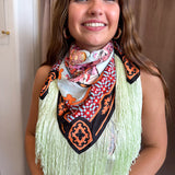 The Monarch Fringe Scarf