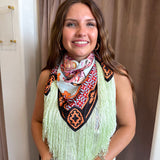 The Monarch Fringe Scarf