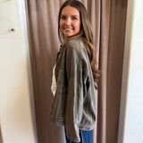 Coffee Bean Denim Jacket