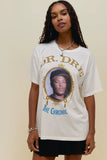 Dr. Dre The Chronic Merch Tee- Vintage White