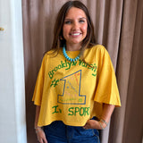 Brooklyn One Size Crop Tee