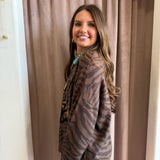Seasons Wild Tiger Graphic Knit Sweater
