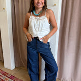 The Cowtown Barrel Pipe Jeans