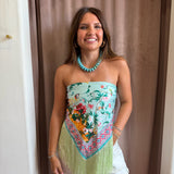 The Garden Fringe Scarf