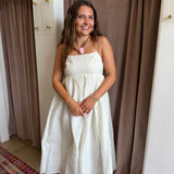 Ivory Shell Maxi Dress