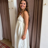 Ivory Shell Maxi Dress