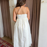 Ivory Shell Maxi Dress