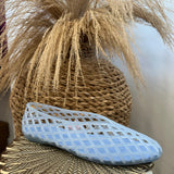 Jelly Mesh Flats Shoes - Blue