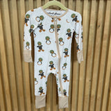 Bamboo Zipper Pajama - Hunter The Lovie