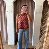 Flower Power Sweater Tank