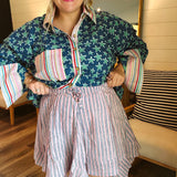 Starburst Stripe Movement Skirt
