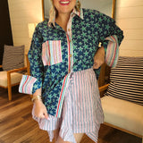 Starburst Stripe Movement Skirt