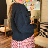 Doodle Me This Cardigan - Blue