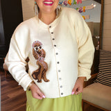 Doodle Me This Cardigan - Ivory