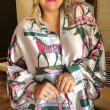 Lavender Round Up Top - One Size