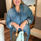 Denim Dan Shirt Dress