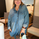 Denim Dan Shirt Dress