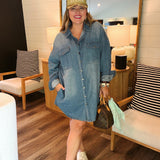 Denim Dan Shirt Dress