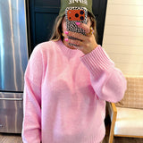 Pookie Pullover Sweater - Pink
