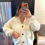 Cozy Up Cardigan - Ivory