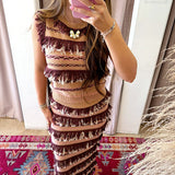 Fringe Teddy Sweater Tank