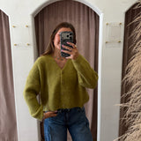 Cutie Chartreuse Cozy Cardigan