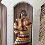 Florida Sunset Fall Skirt Set