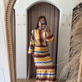 Florida Sunset Fall Skirt Set