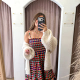 County Fair Checkered Maxi Dress