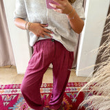 Magical Magenta Stripe Pants