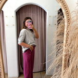 Magical Magenta Stripe Pants