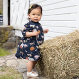 Baby Girls Stevie Puff Sleeve Dress Set - Ranch Life