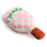 Pickleball Paddle Toy - Pink Checker