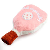 Pickleball Paddle Toy - Pink Checker