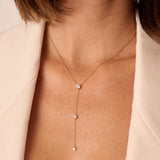 Jade Lariat Necklace